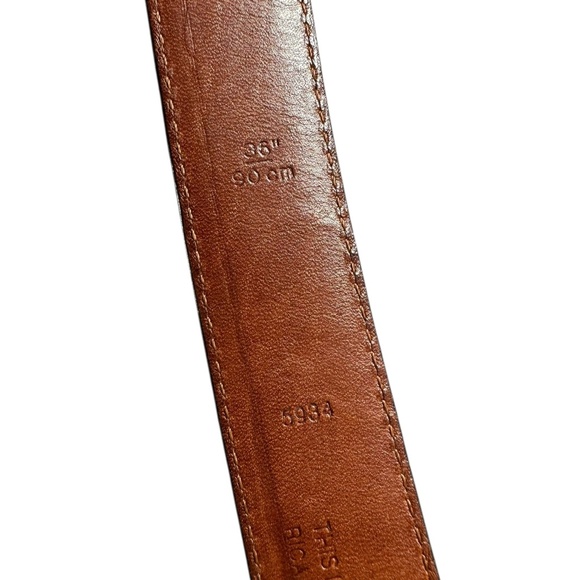 Genuine Vintage COACH 5934 Polished Cowhide Leather Belt Unisex 36 main image 11